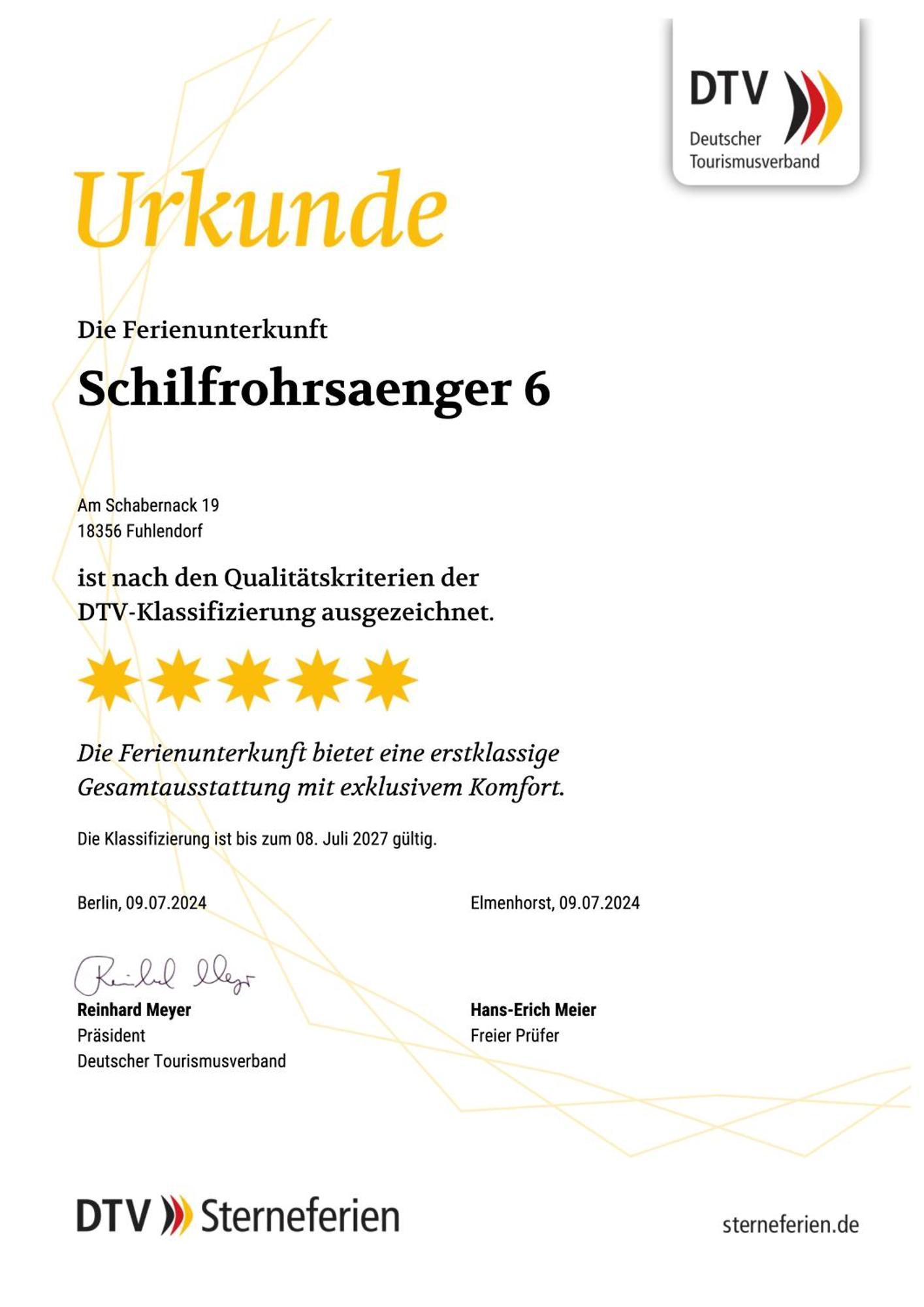 Ferienhaus Schilfrohrsaenger 6 Fuhlendorf  Экстерьер фото